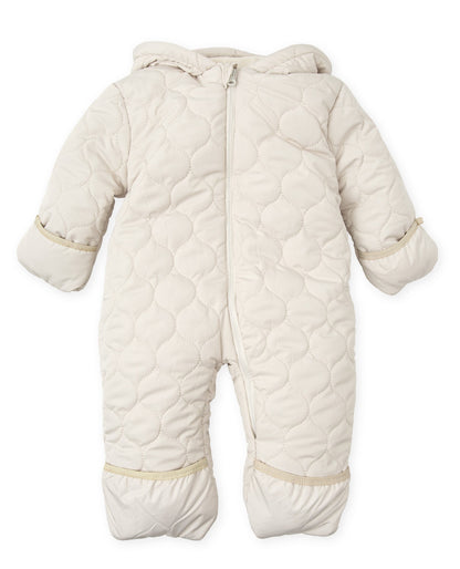 Tutto Piccolo Ivory Snowsuit  8502W24 E01