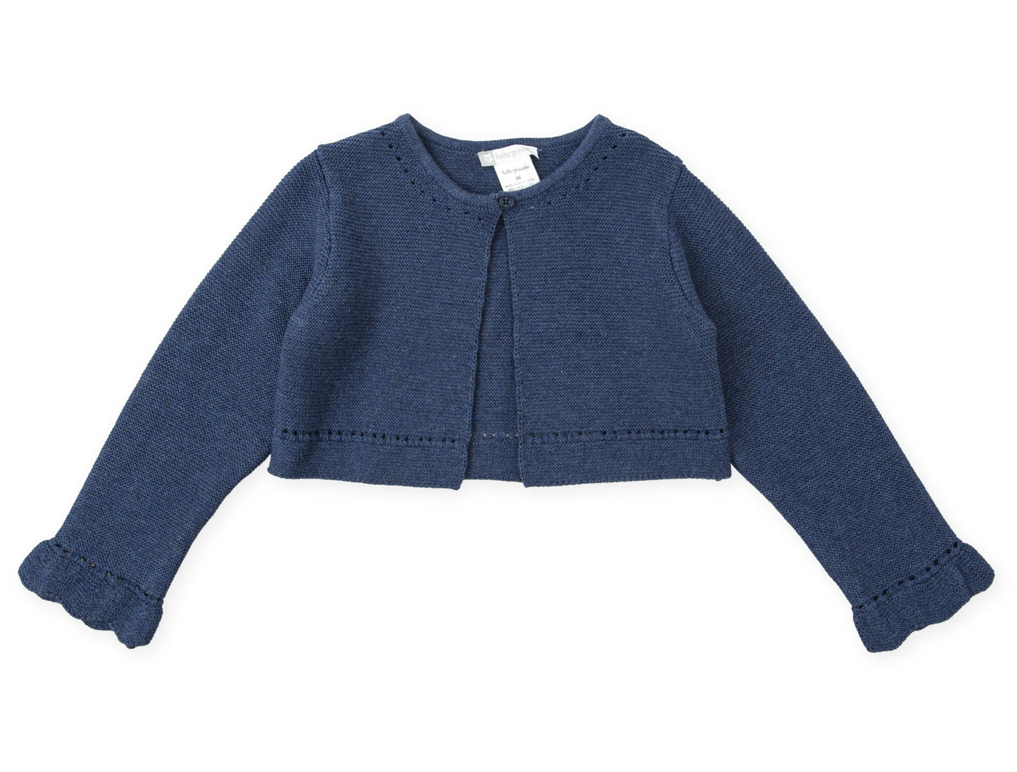 Tutto Piccolo Navy Cardigan 8535W24 B07