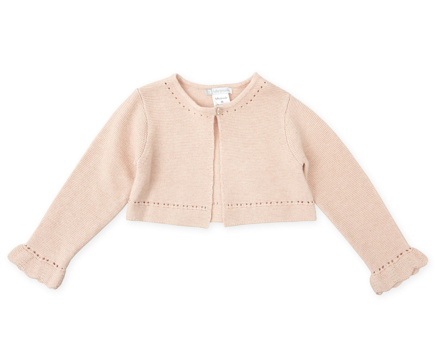 Tutto Piccolo Pink Cardigan 8535W24 P03