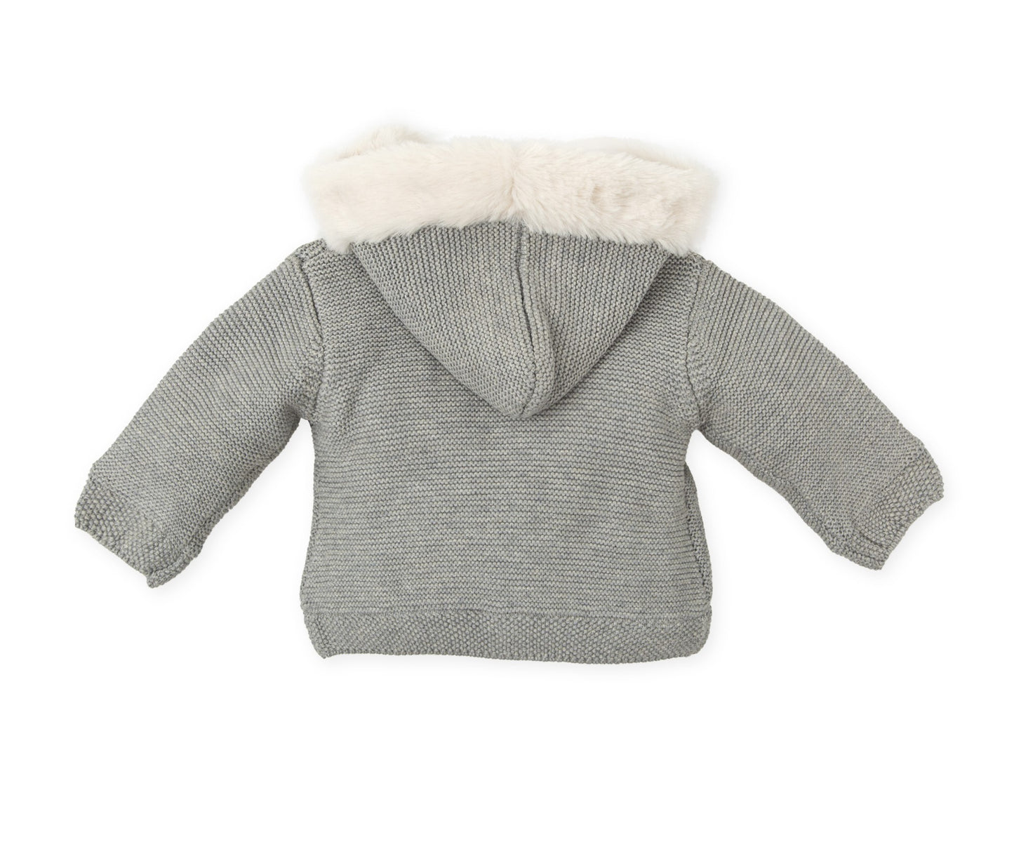 Tutto Piccolo Grey Knitted Jacket  8600W24 S00