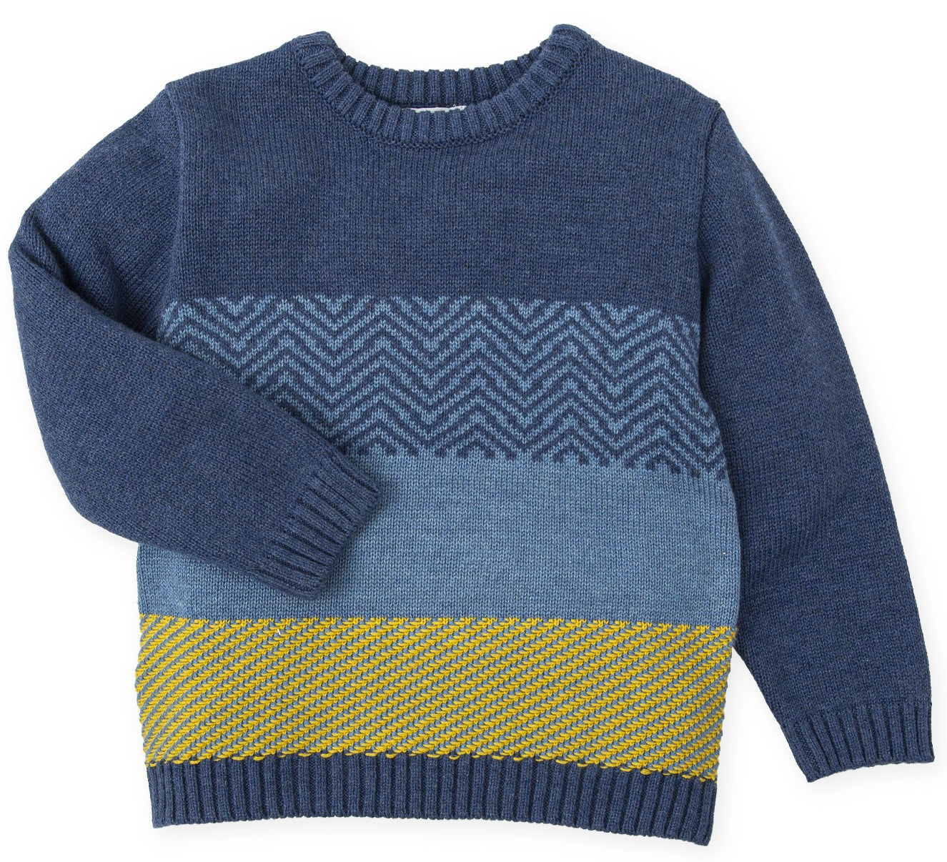 Tutto Piccolo Striped Sweater 8831W24 B10