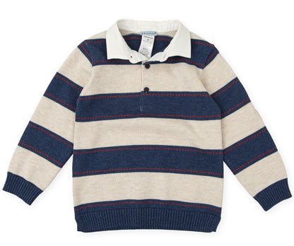 Tutto Piccolo Polo Sweater 8834W24 W01