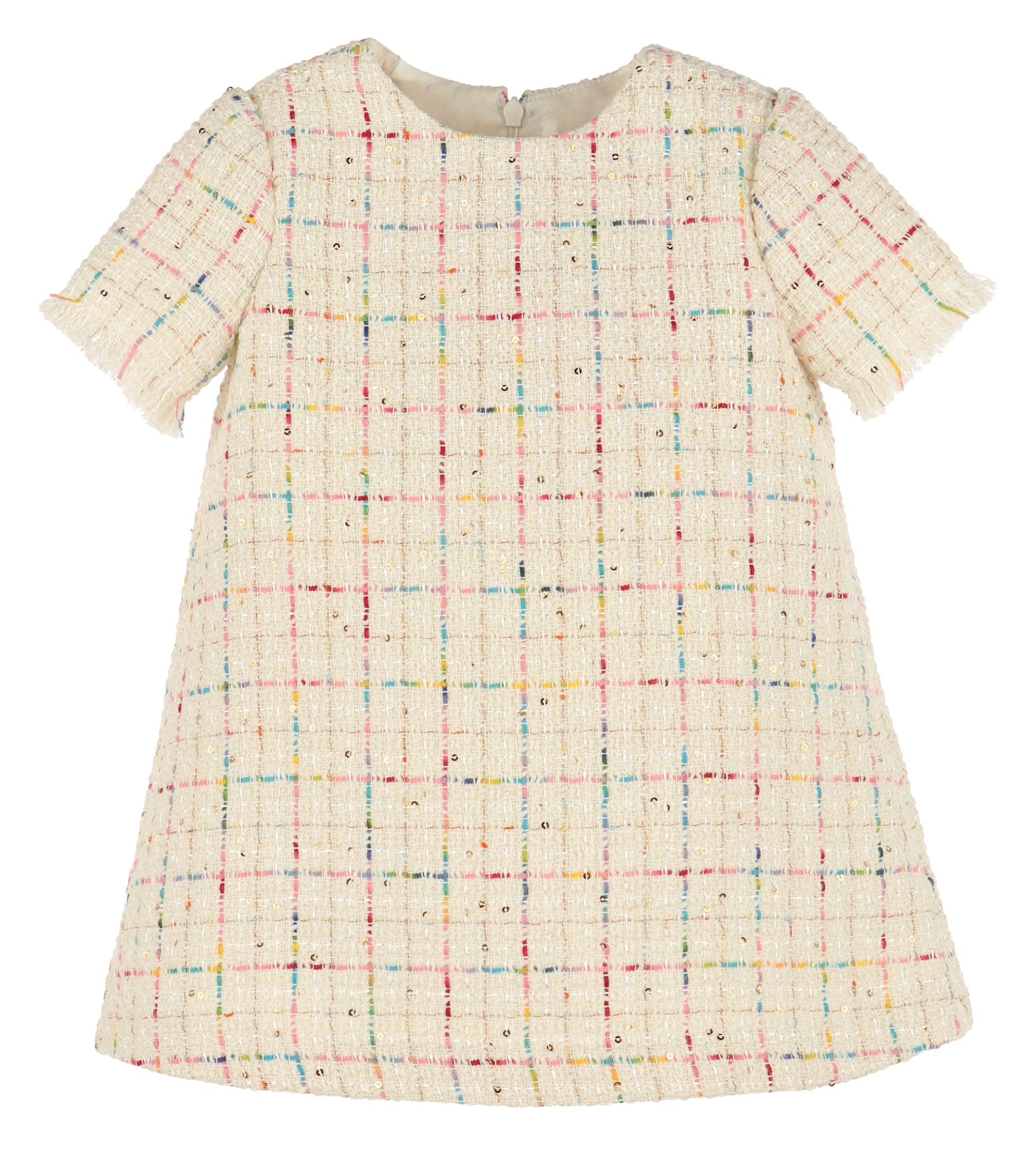 luli and me pink dress Luli & Me - Pink Embroidered Dress