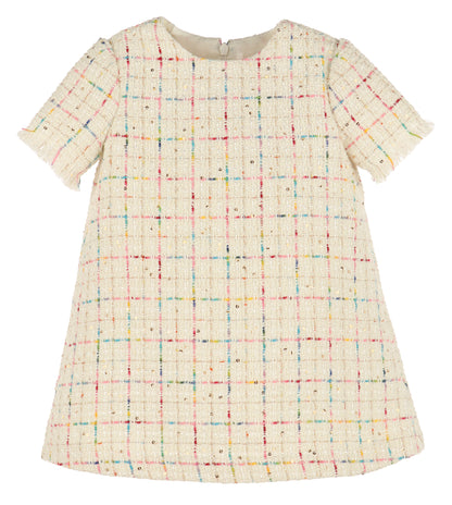 Luli & Me Tweed Dress 8864