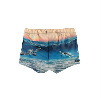  MOLO Nansen Swimshorts - Sea Turtle Sunset