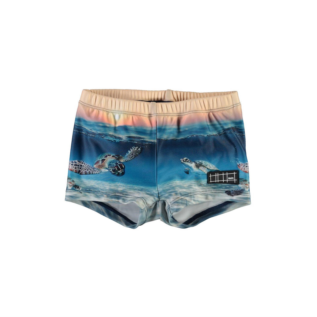  MOLO Nansen Swimshorts - Sea Turtle Sunset