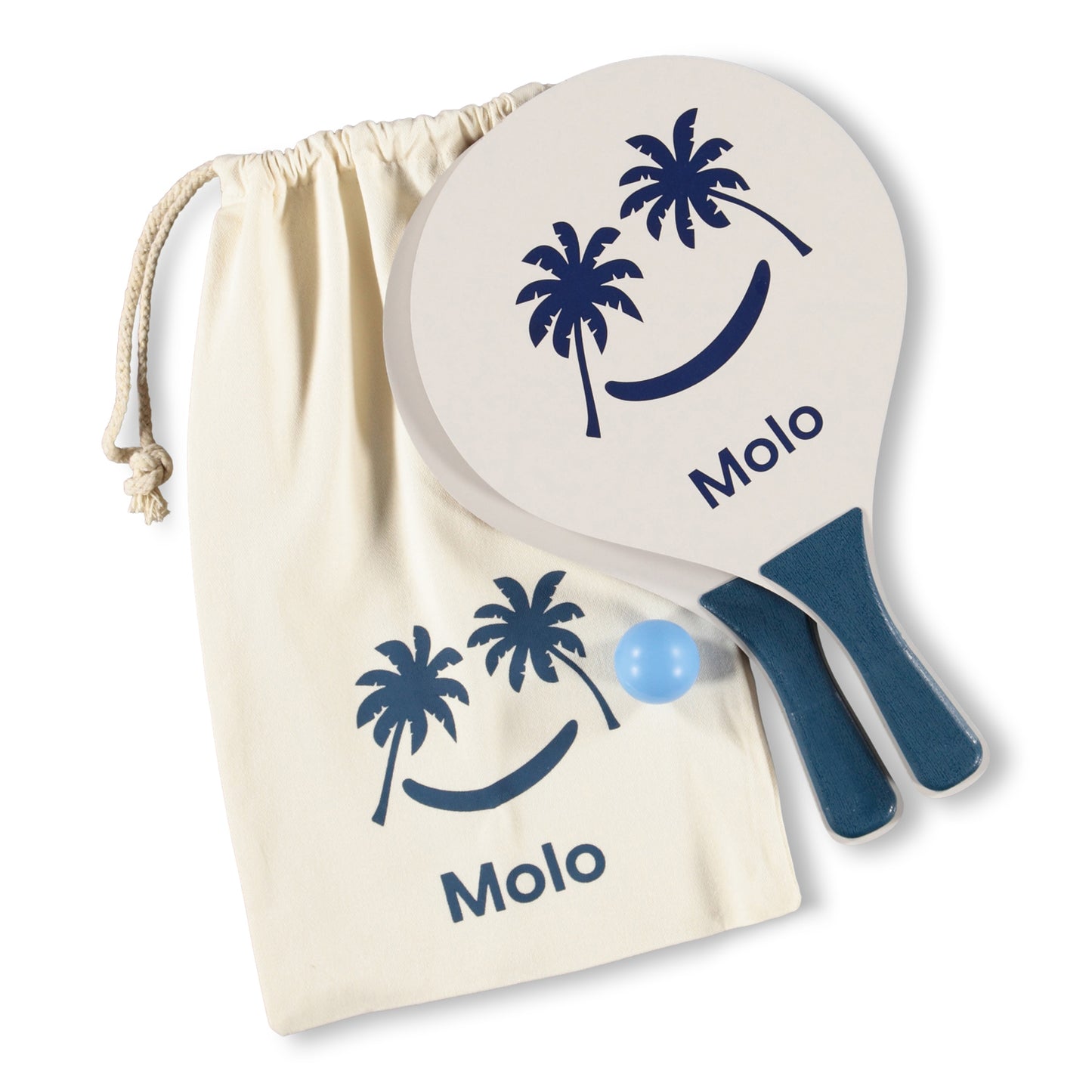 MOLO Beach Paddle Set - Palm Blue Smile