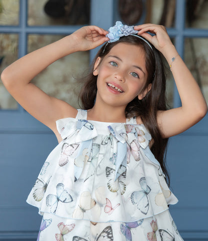 Patachou White Butterfly Dress T3633543 