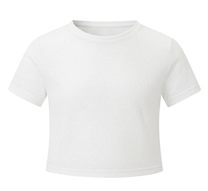 AKYTA Girls Sparkling White Top 471627
