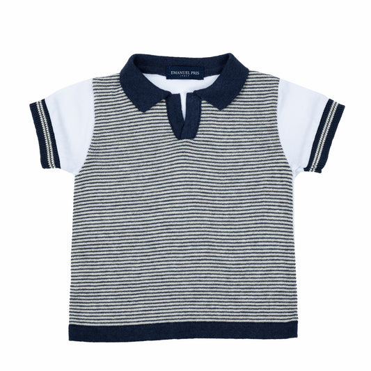 Emanuel Pris Knit Polo EMG7033