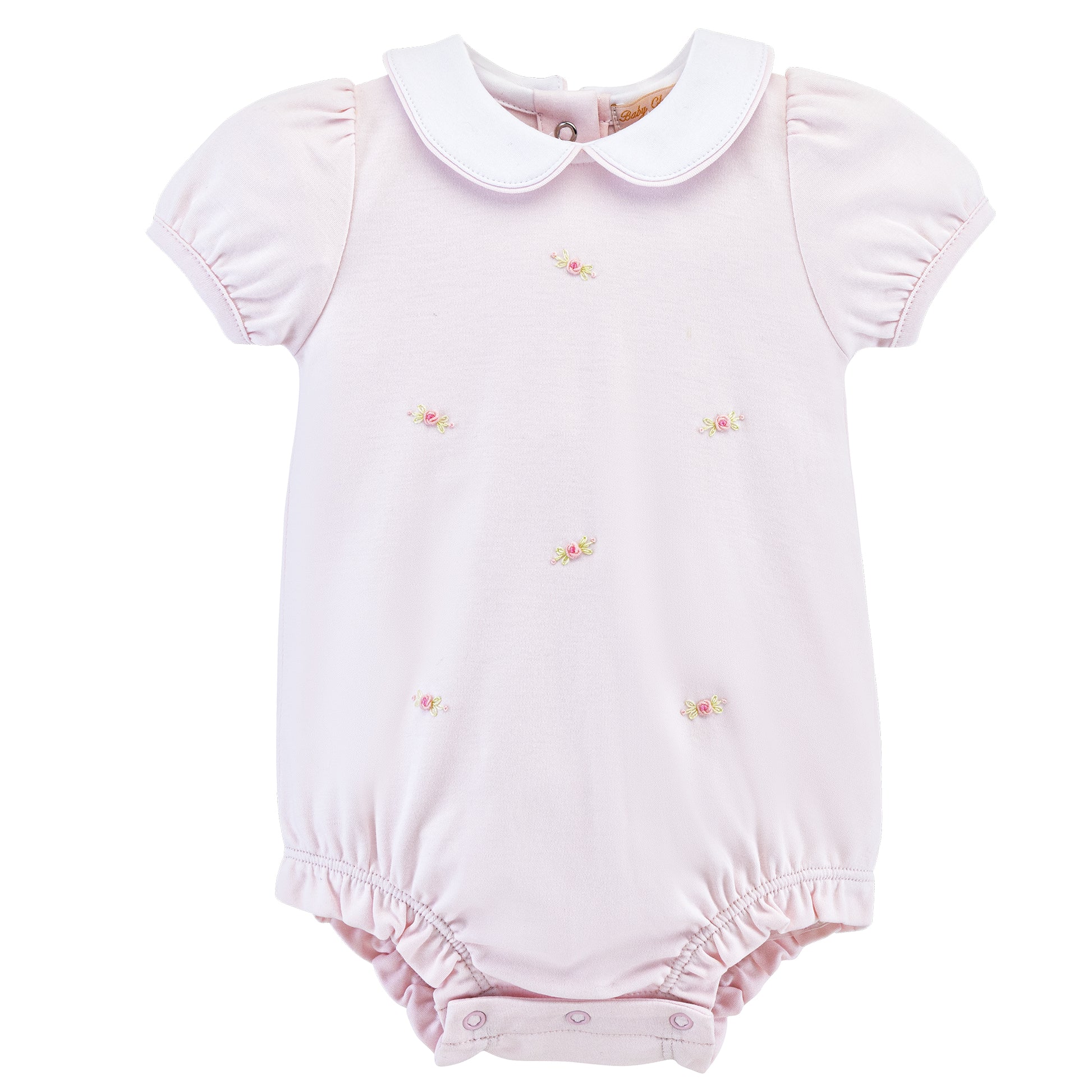 Baby Club Chic Embroidered Sweet Roses Bubble BUB4101E001