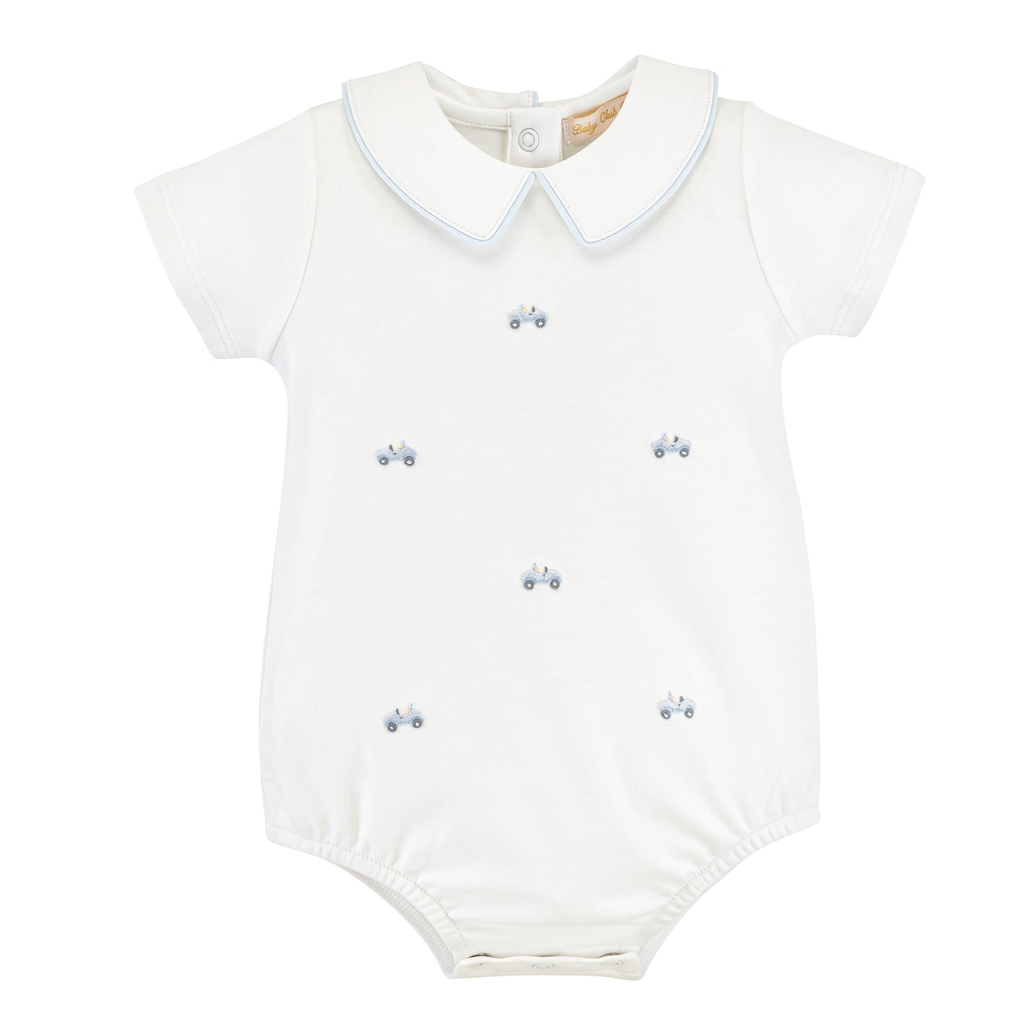 Baby Club Chic Embroidered Cars Bubble BUB4203E004
