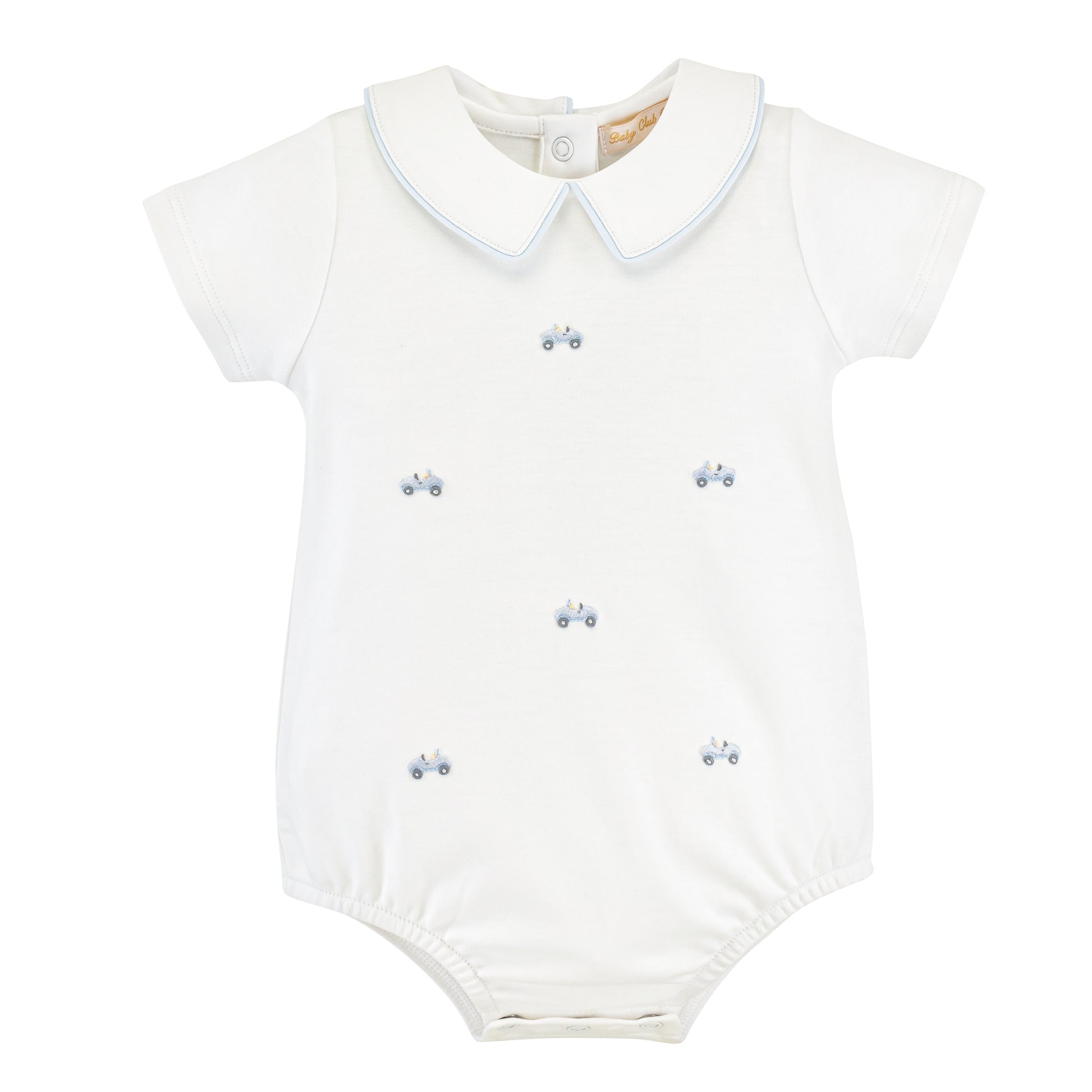 Baby Club Chic Embroidered Cars Bubble BUB4203E004
