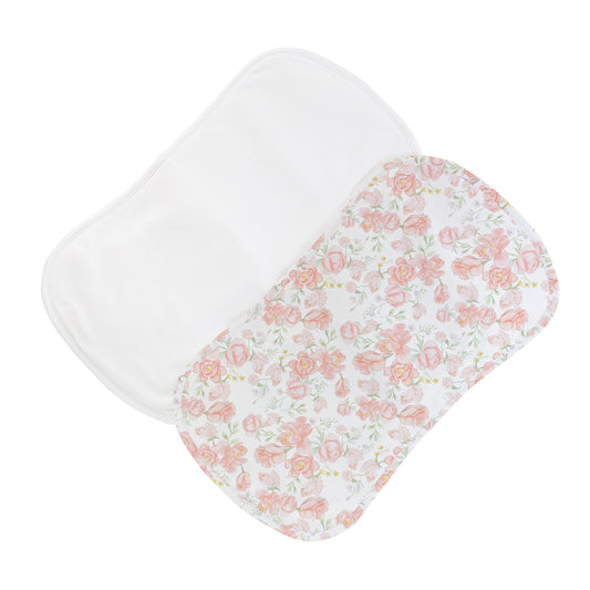 Baby Club Chick Burp Cloth Set - Pastel Floral (BUR01103)