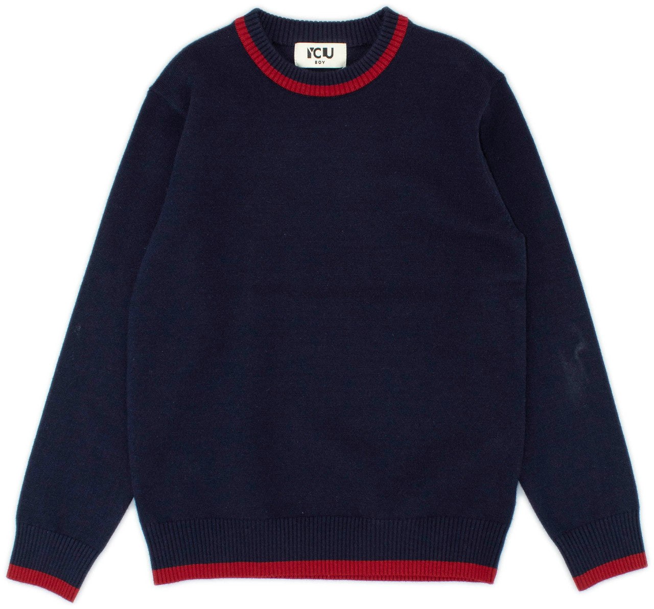  Y-CLU Boys Navy Sweater BY10003