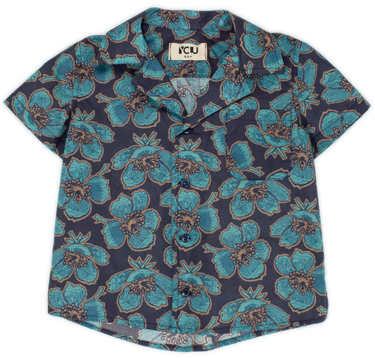 Y-clu Boys Hawaiian Shirt BYB9368 