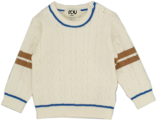 Y-CLU Cable Knit Sweater BYN12720