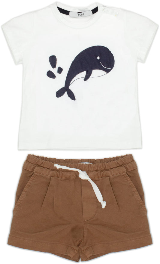 Y-clu Boys T-shirt and Shorts Set BYN9584