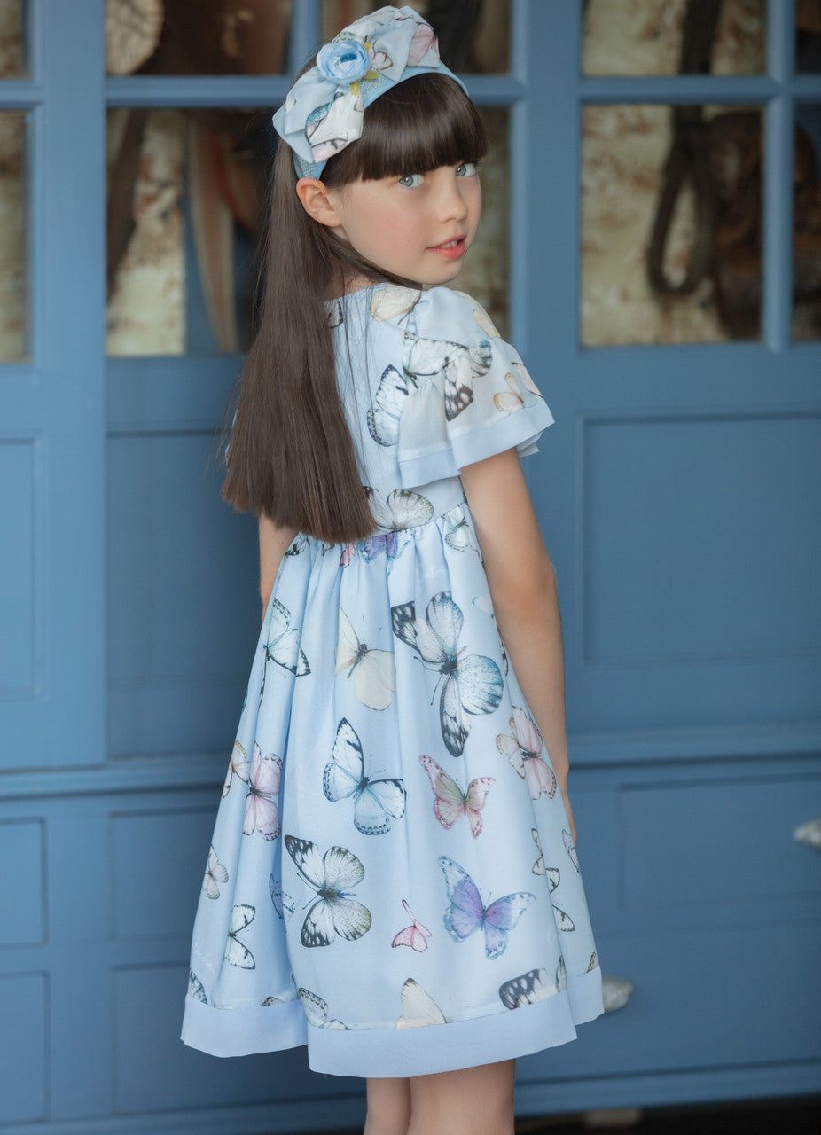 Patachou Blue Butterfly Dress 3633545 