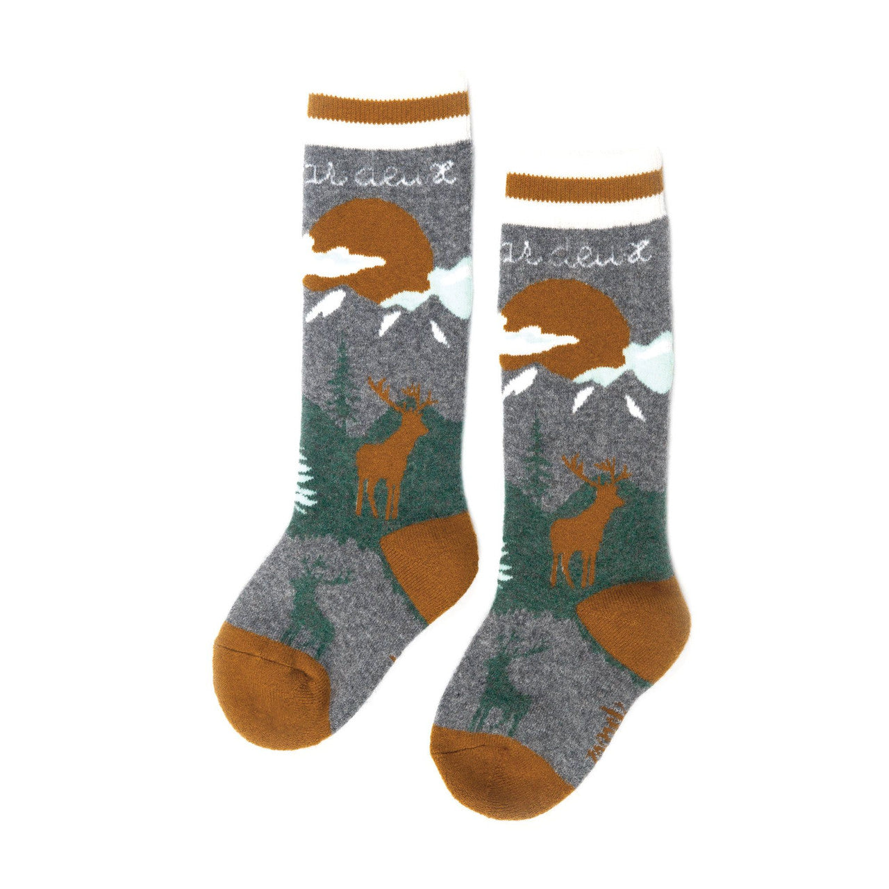 Deux par Deux Ski Socks E10XS-910