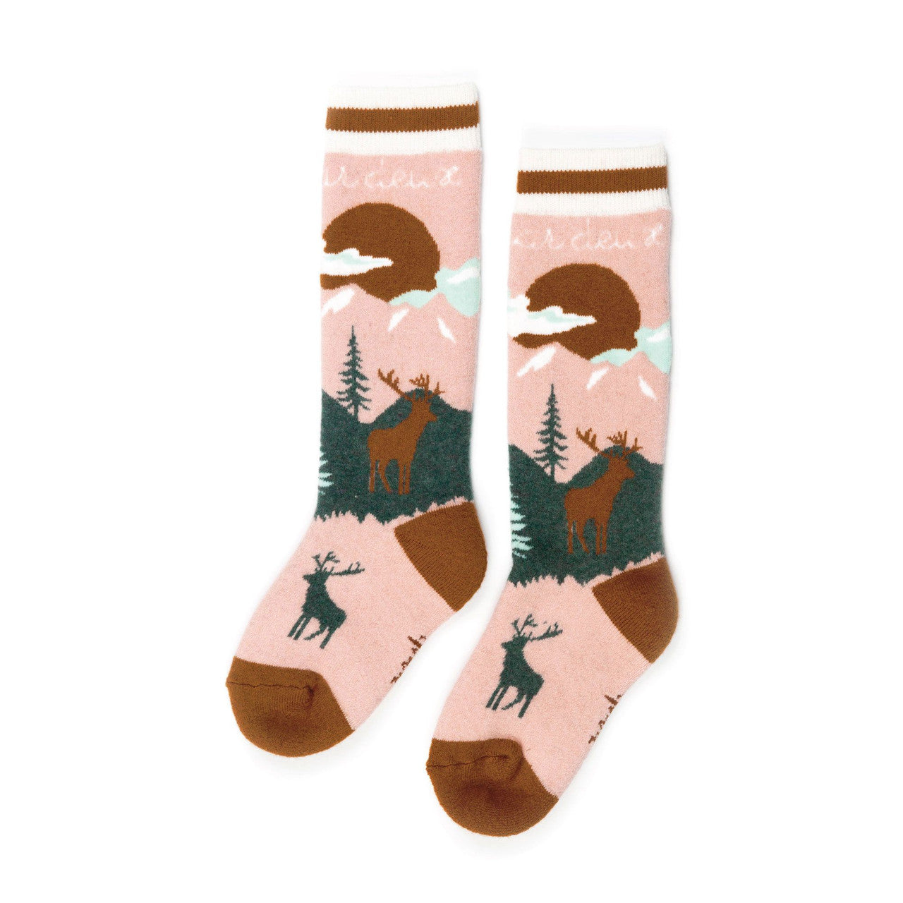 Deux par Deux Ski Socks E10XS-622