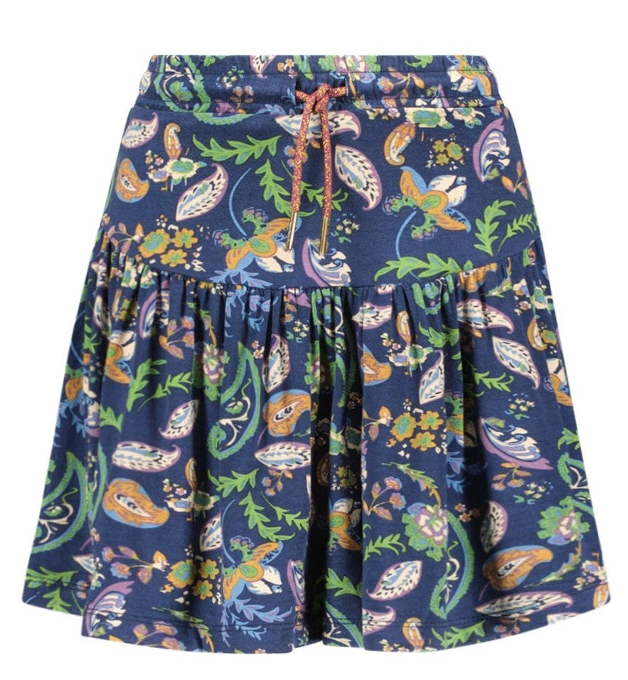 Like Flo Paisley Skirt - F308-5750 