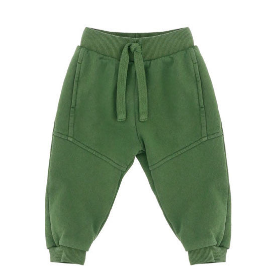 PLEASE Dark Green Sweatpants (FJ33040B)