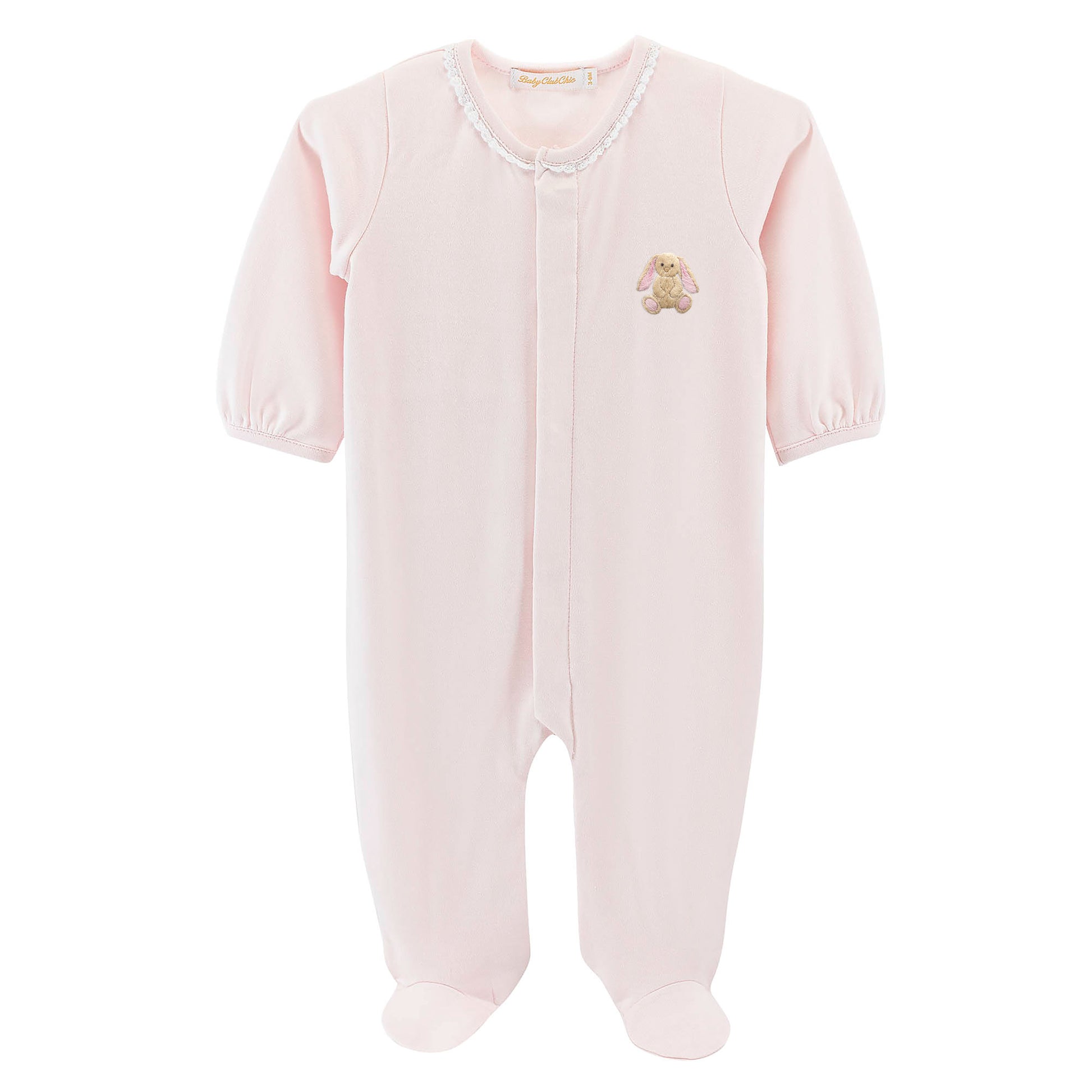 Baby Club Chic Embroidered Luxury Footie FOO0201299