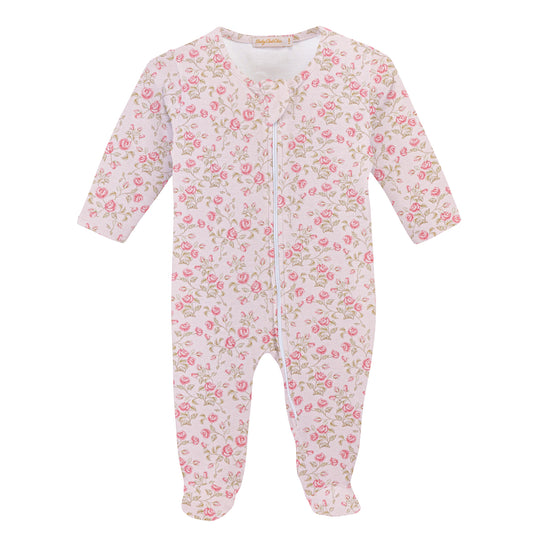 Baby Club Chic Footie - Velvet Petals FOO049384