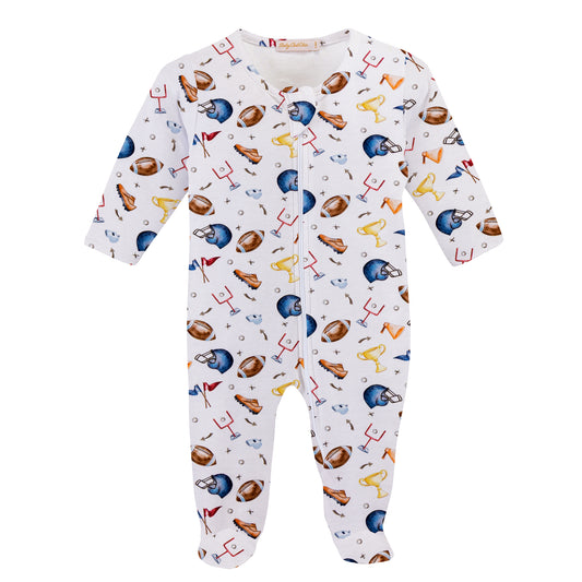 Baby Club Chic Footie - Game Day FOO049400