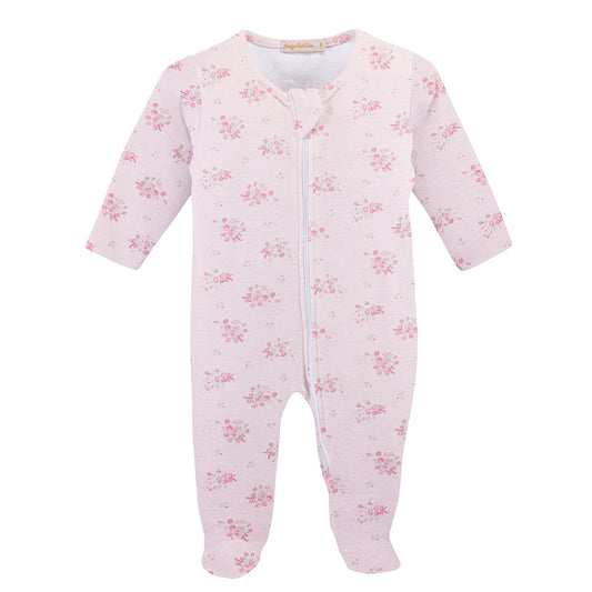 Baby Club Chic Footie - Roses FOO049405
