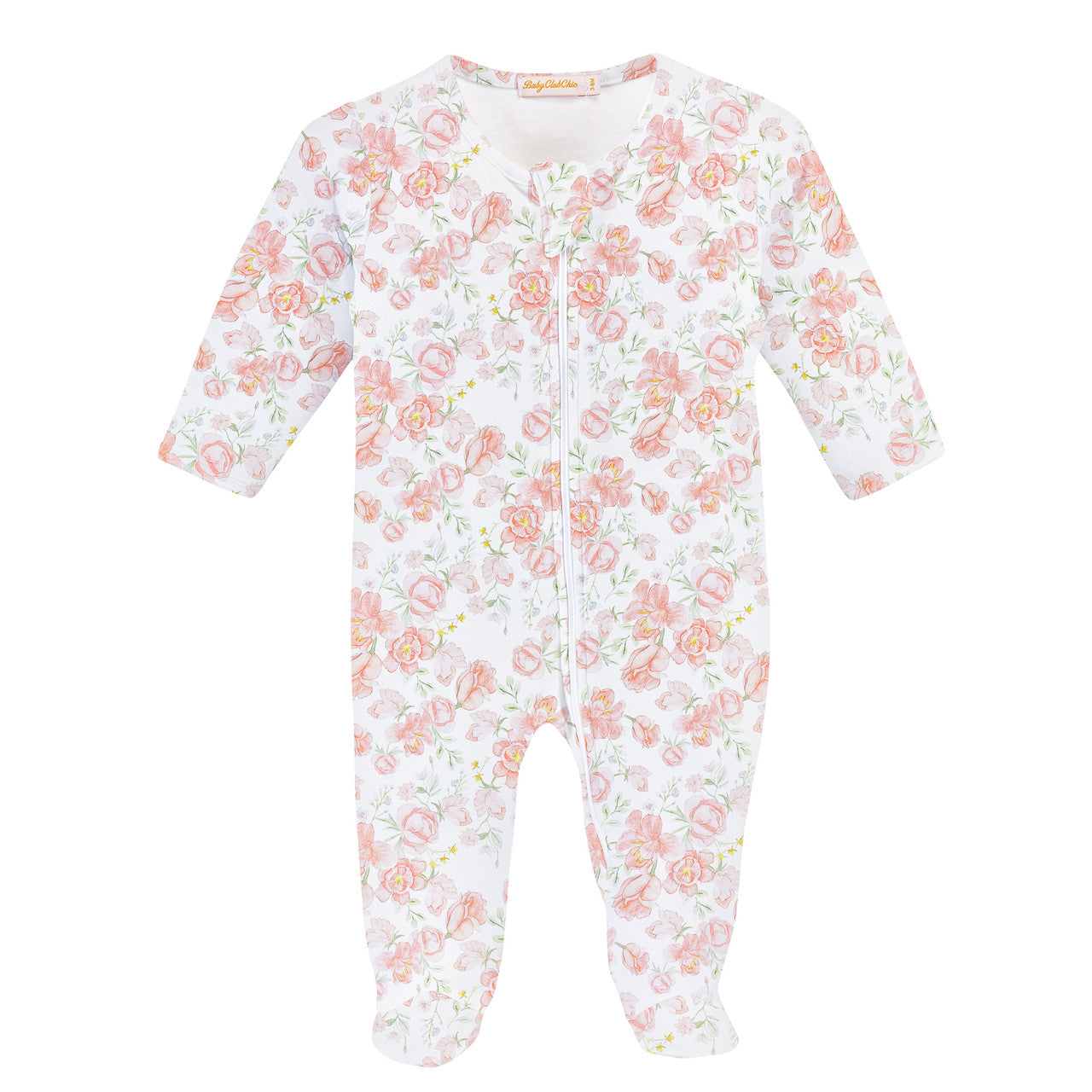 Baby Club Chick Footie - Pastel Floral (FOO49103)