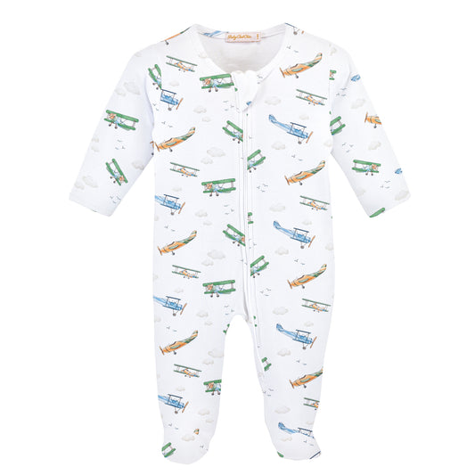 Baby Club Chic Footie - Airplanes FOO049179
