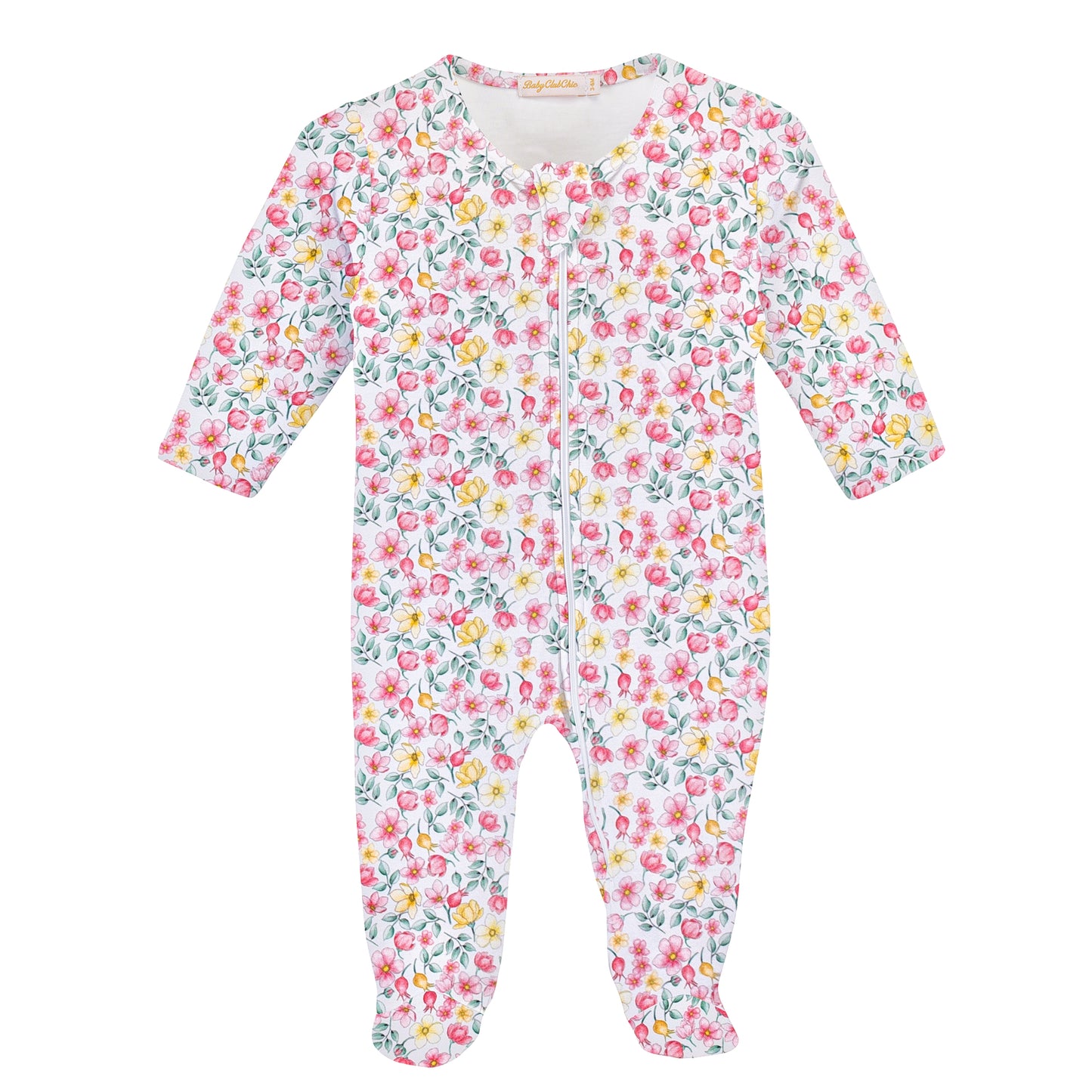Baby Club Chic Footie - Field Flowers FOO49272