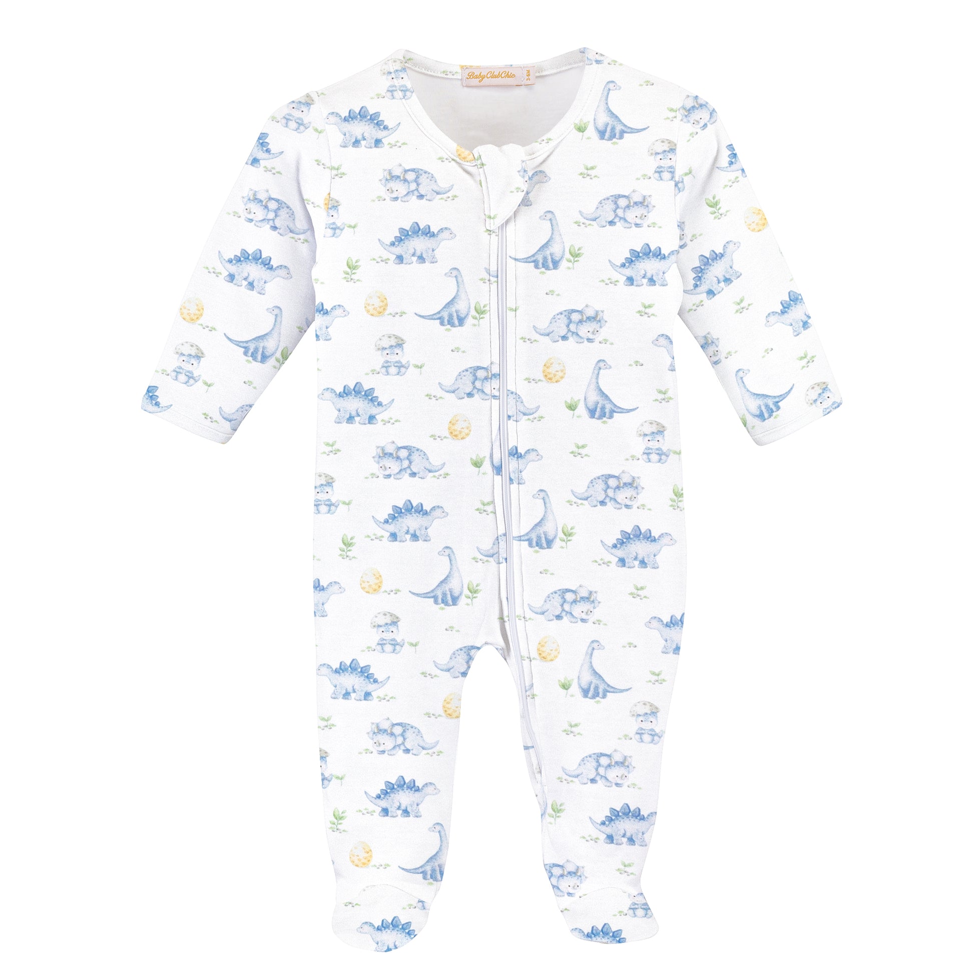 Baby Club Chic Footie - Cute Dinos FOO49292