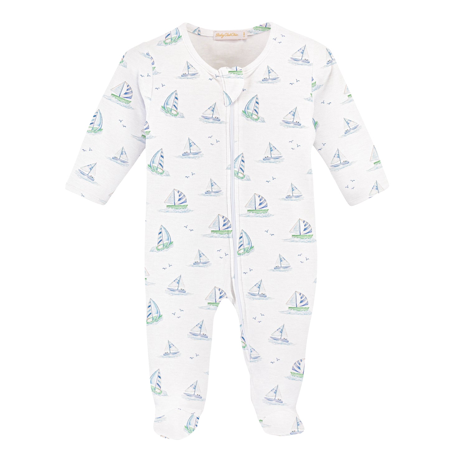 Baby Club Chic Footie - Blue Salis FOO49350