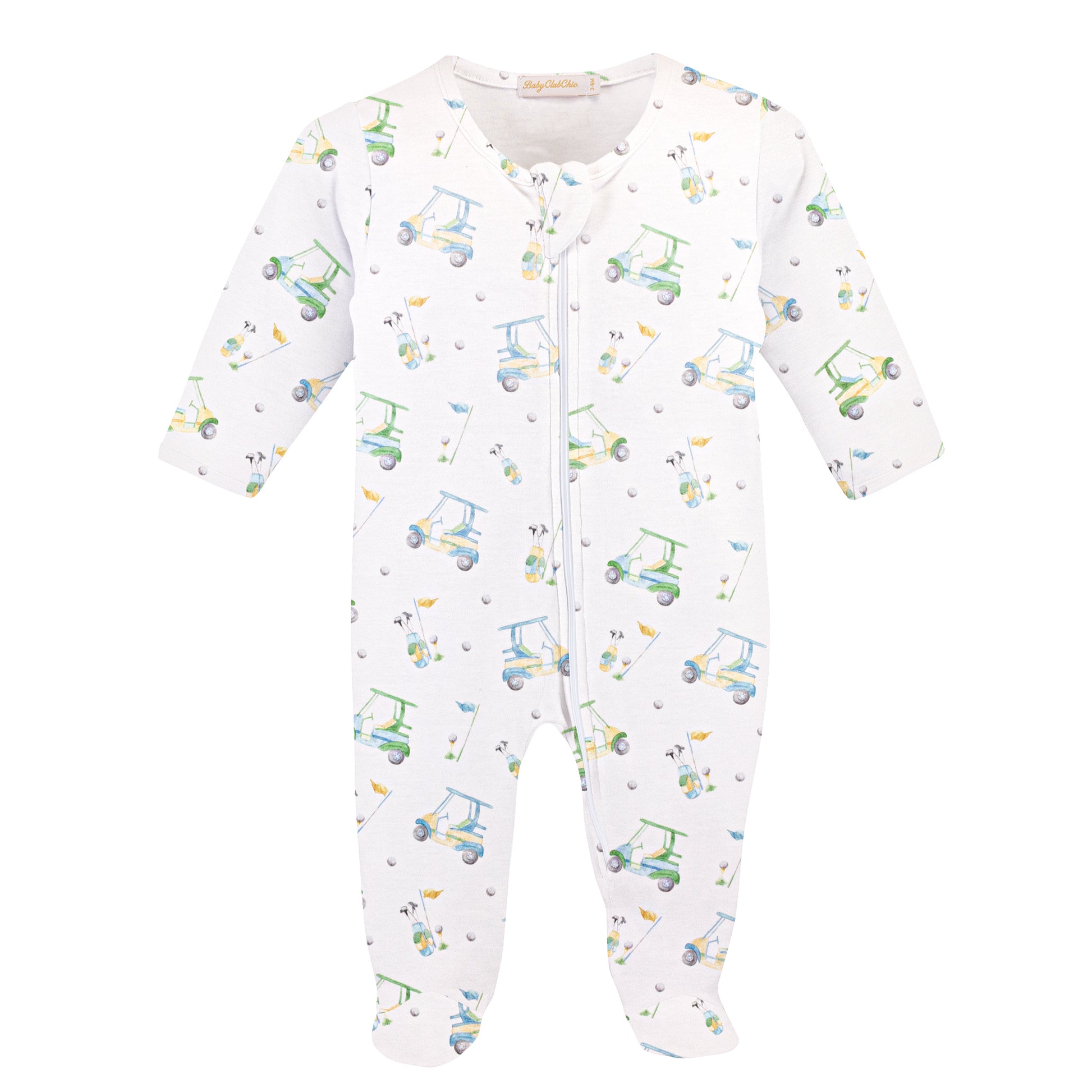 Baby Club Chic Footie - Golf Grit FOO49351