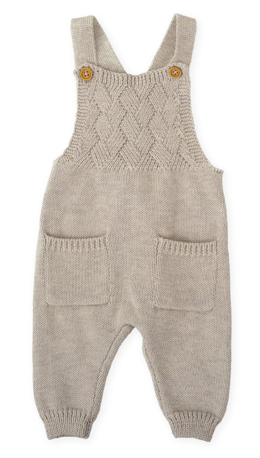 Tutto Piccolo Knitted Overalls 1160W25