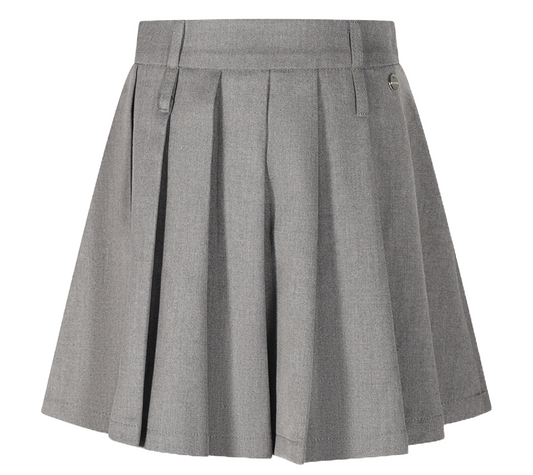 Imperial Grey Pleated Skirt GB59132