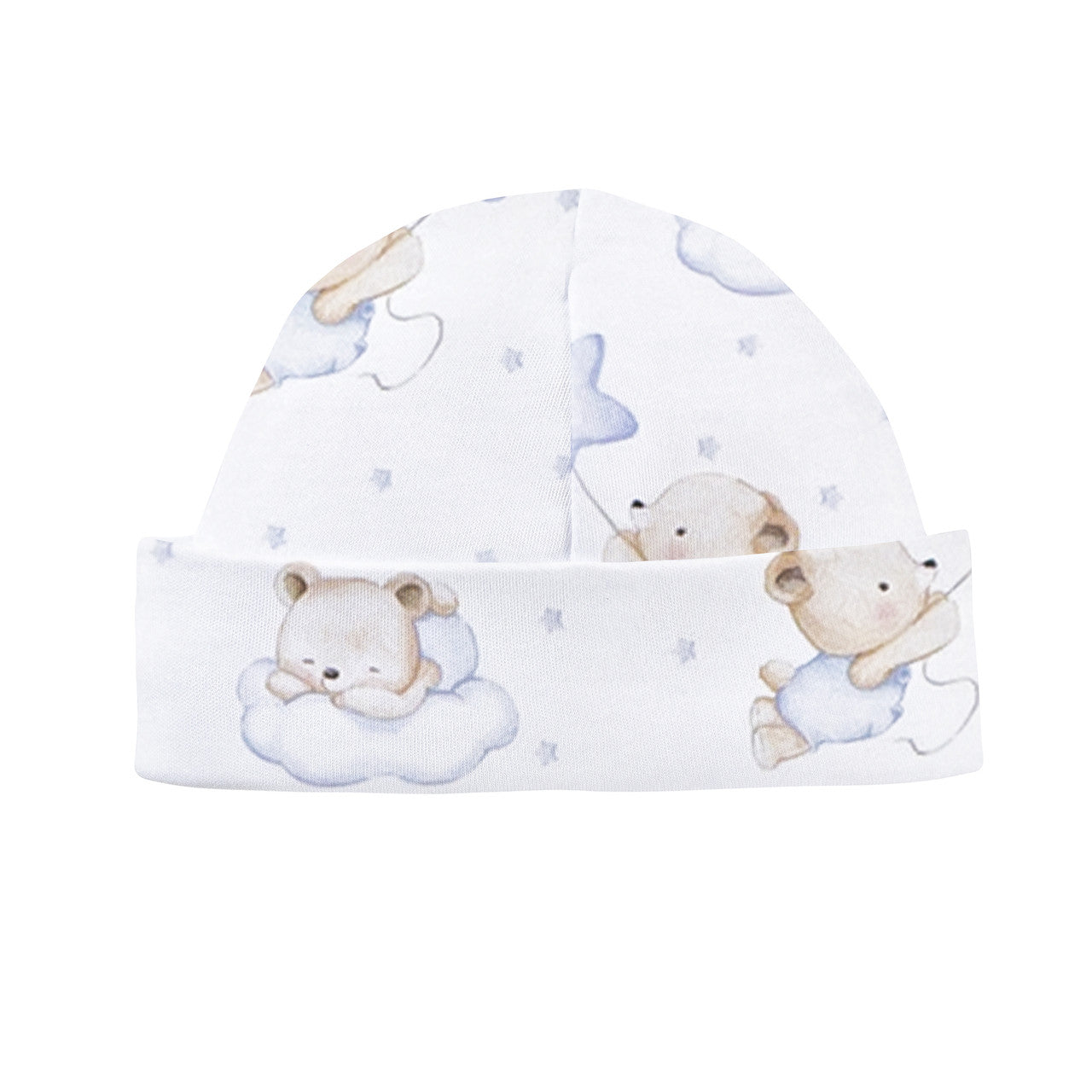 Baby Club Chic Hat - Sleep Tight Bear Blue (HAT04095)