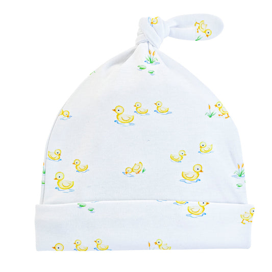 Baby Club Chic Three Little Ducks Hat with Knot (HAT14043)