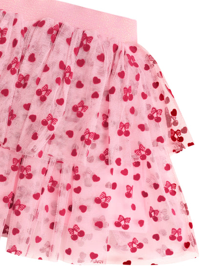Huxbaby Cherry Pie Tulle Skirt HB1135S25
