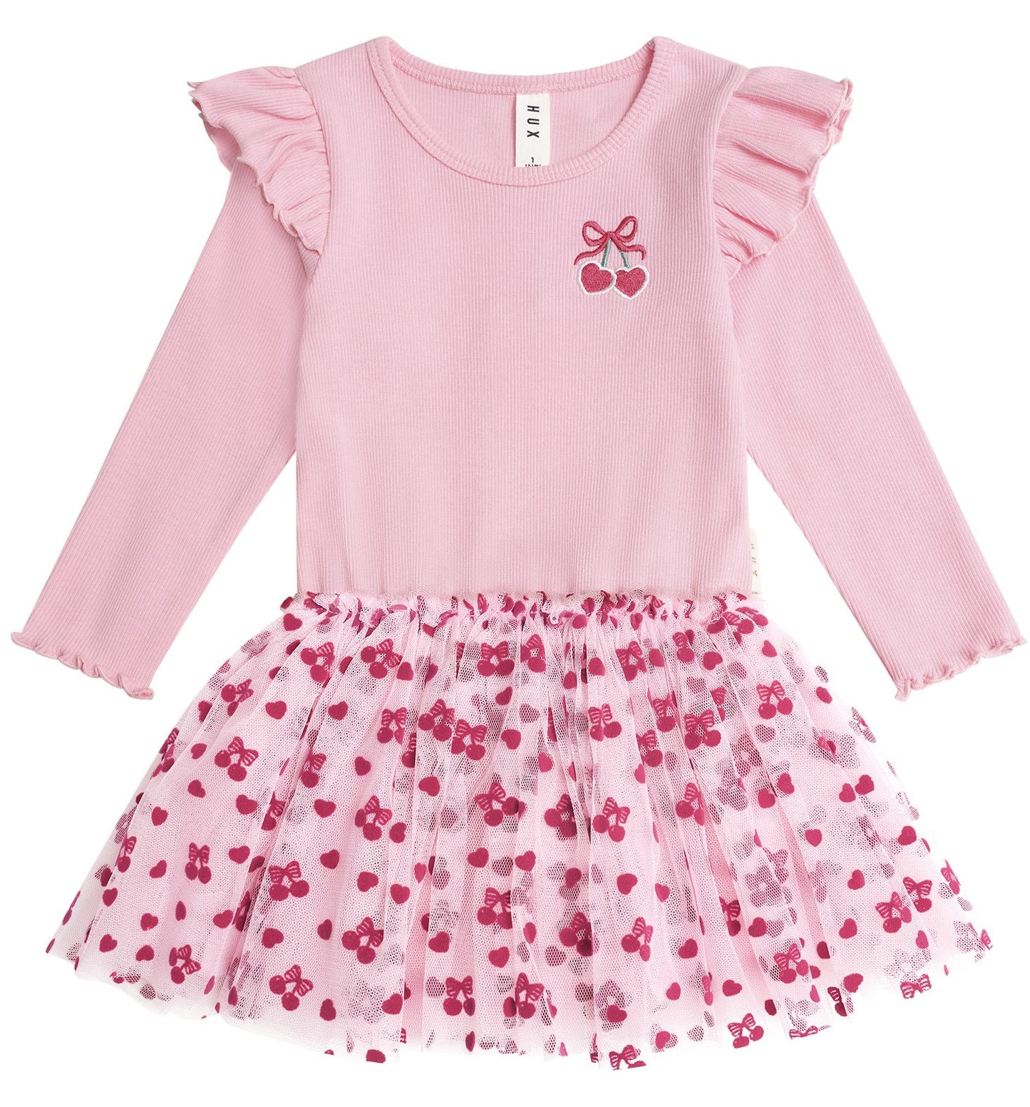 Huxbaby Cherry Pie Tulle Dress HB1212S25