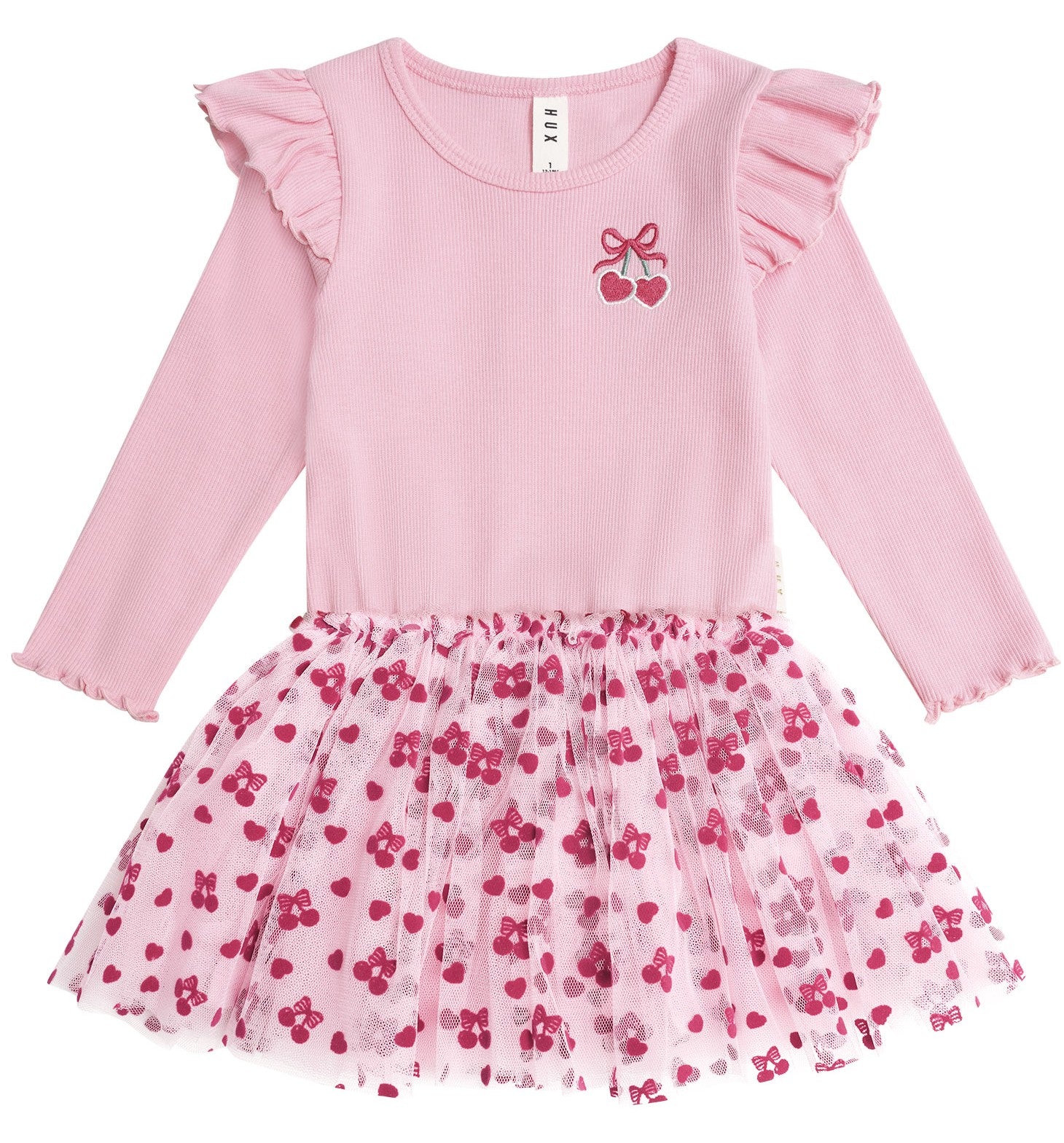Huxbaby Cherry Pie Tulle Dress HB1212S25