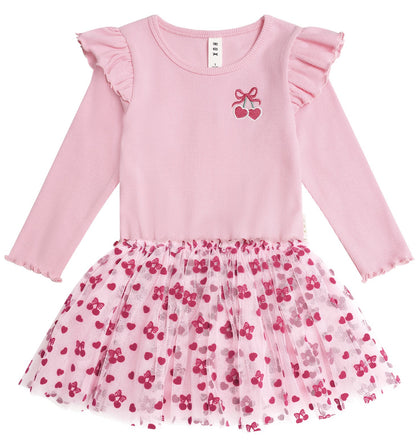 Huxbaby Cherry Pie Tulle Dress HB1212S25