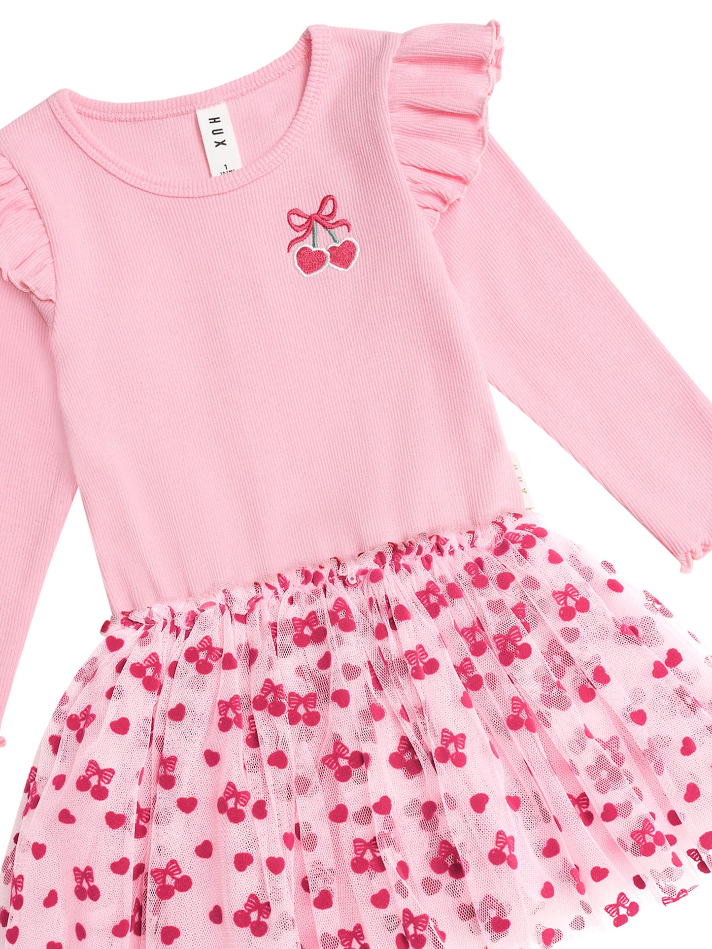 Huxbaby Cherry Pie Tulle Dress HB1212S25