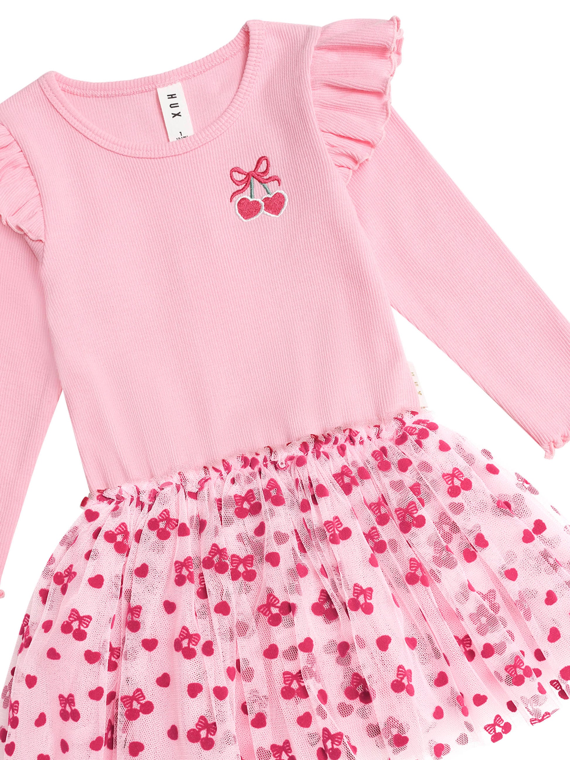 Huxbaby Cherry Pie Tulle Dress HB1212S25