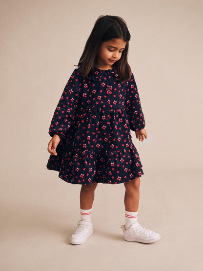 Huxbaby Cherry Pie Corduroy Dress HB1216S25
