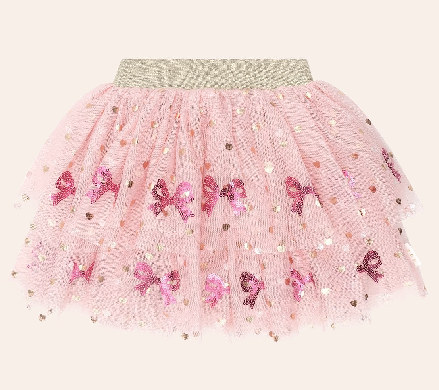 Huxbaby Sequined bow Tulle Skirt HB1271W26