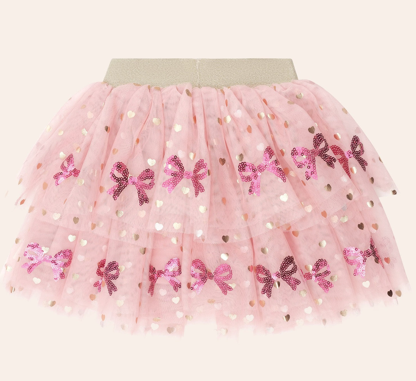 Huxbaby Sequined bow Tulle Skirt HB1271W26